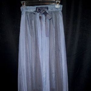 Skirt multi colored chiffon